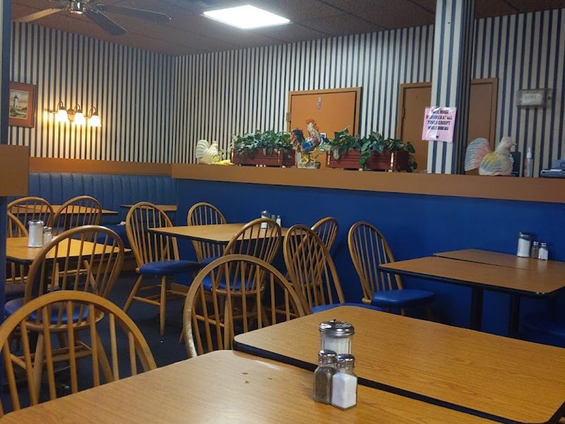 Egg & You Diner interior